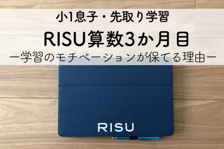 RISU算数　3か月目のレビュー